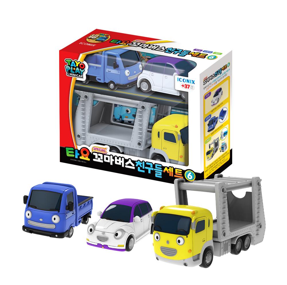 [pororomall] Tayo The Little Bus Special Friends Playset - Vol. 6