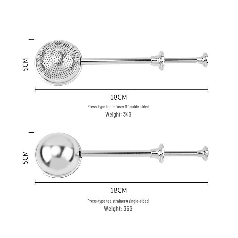 304 Stainless Steel Ball Tea Infuser & Telescopic Strainer