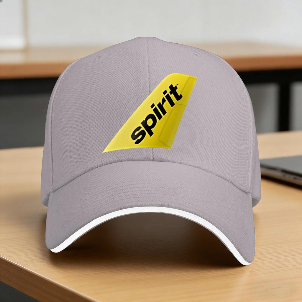 Spirit Airlines Sun Baseball Cap  Summer Y2K Funny Hip Hop Hats For Men Adult Tennis Skate Baseball Caps