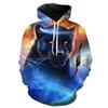 2023 Nuovo Amore Caccia al Cinghiale Stampa 3D Felpa con Cappuccio Oversize da Uomo Animali Unisex Street Casual Abbigliamento Sportivo