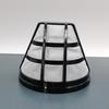 Coffee Filter Cup Powder Bowl Coffee Grounds Filtering Tool Nylon Texture Coffee Strainer Suitable for Coffee Machine