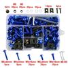 177pcs Motorcycle Windshield Screw Fairing Bolt Kit Car Body Decoration
