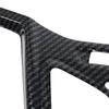 Car Accessories ABS Plastic Carbon Car Console Center Control Decor CD Player Panel Frame Cover Trim For Ford Fiesta 2008-2014