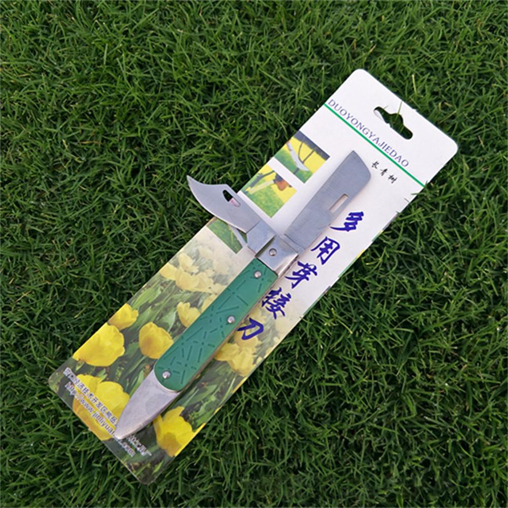 Pruning Tool Efficient Easy-to-use Convenient Bark Peeler Seedling Grafting Knife Multipurpose Cutter Versatile Foldable Durable