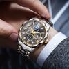 Fashion Men Clock Sports Man Wristwatch Stainless Steel Men's Quartz Watches