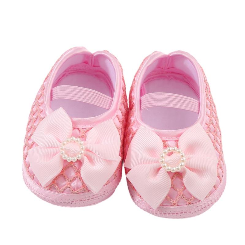 Baby Princess Shoes Bowknot Decoration Toddler Shoes