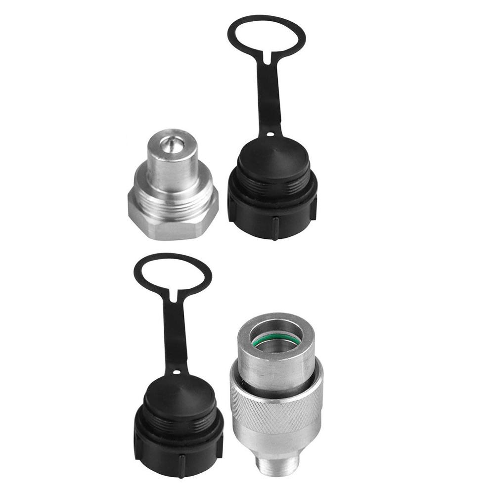 NPT38 Hydraulic Quick Connector Set for Hydraulic Jacks Pumps and Cylinders With Easy Installation and High Pressure Rating
