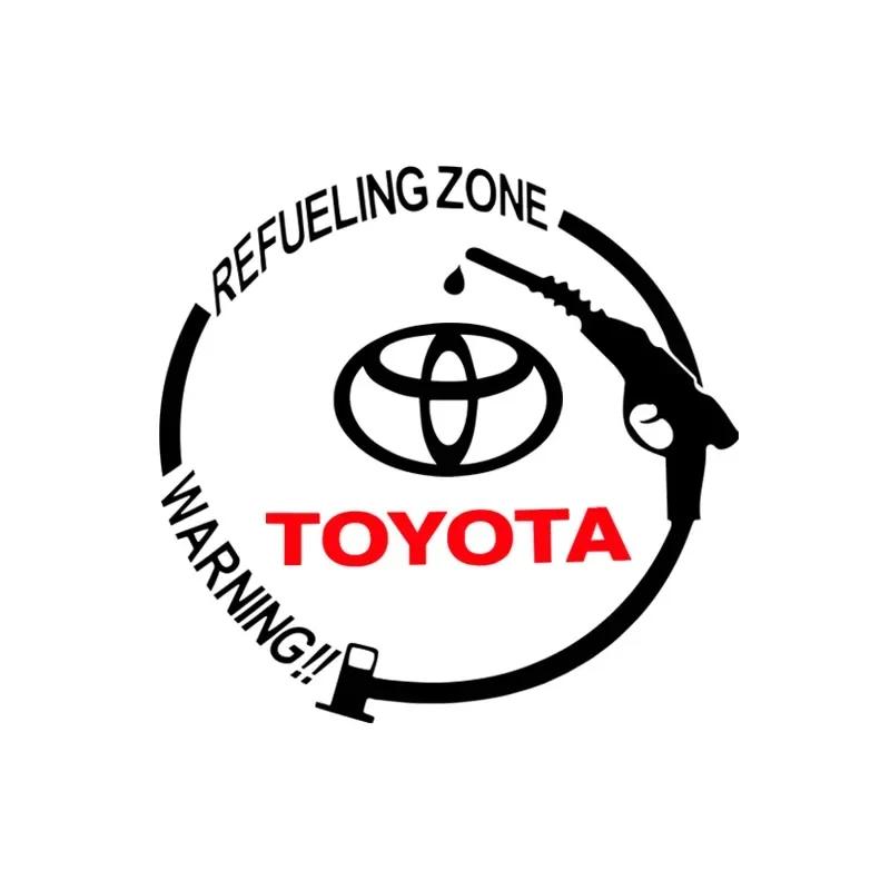 

Car Badge Vinyl Reflective Fuel Tank Cap Stickers Decal Accessories For Toyota Chr Corolla Yaris Rav4 E150 E120 Land Cruiser 200