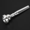 Trumpet Mouthpiece Silver Labor Saving Beginner Musical Instrument Accessories 7C(Silver )