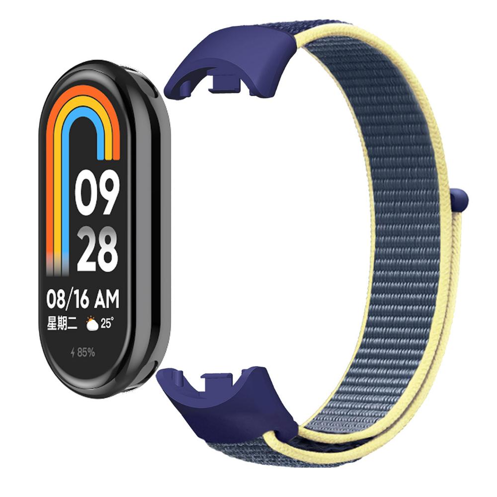 Mi Band 8 Nylon Loop Strap For Xiaomi Miband 8 Bracelet Sport Wristband Breathable Watchband Correa Pulseira NFC Mi Band8 Loop