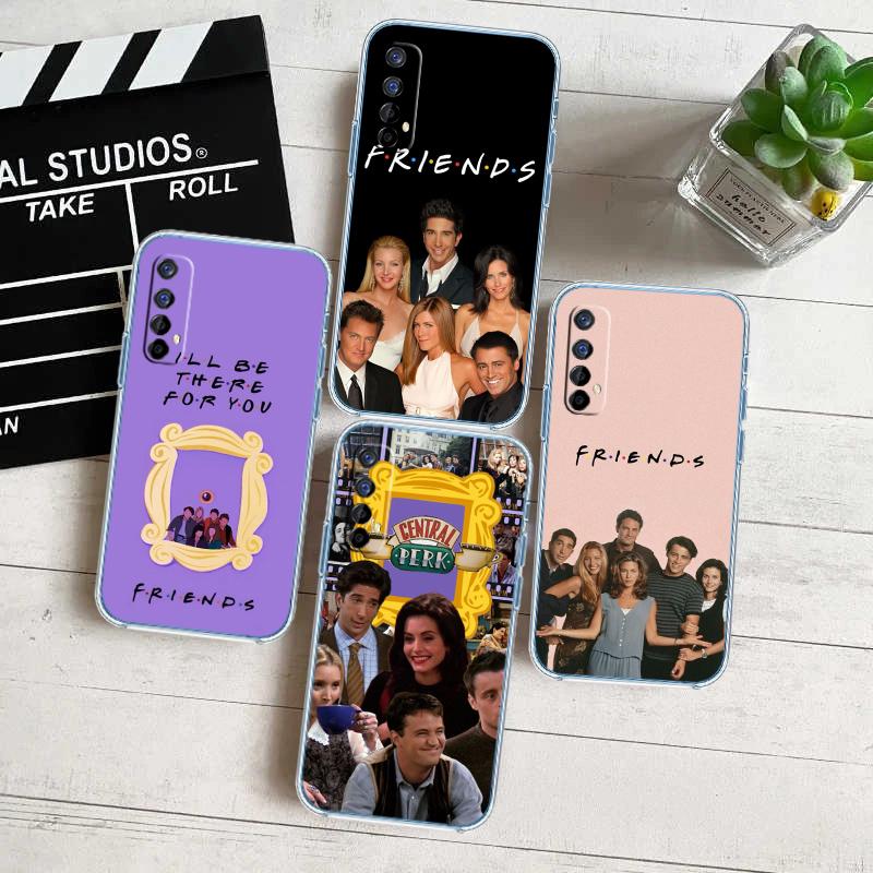 RP29 F-friends Transparent Phone Case for Motorola Moto G7 G8 G9 G84 G85 G73 G24 G15 Z2 Play Power Plus