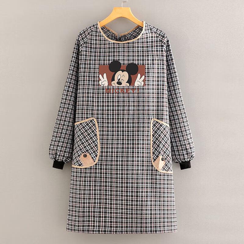 Beiyipin Durable Unisex Long-Sleeved Work Apron