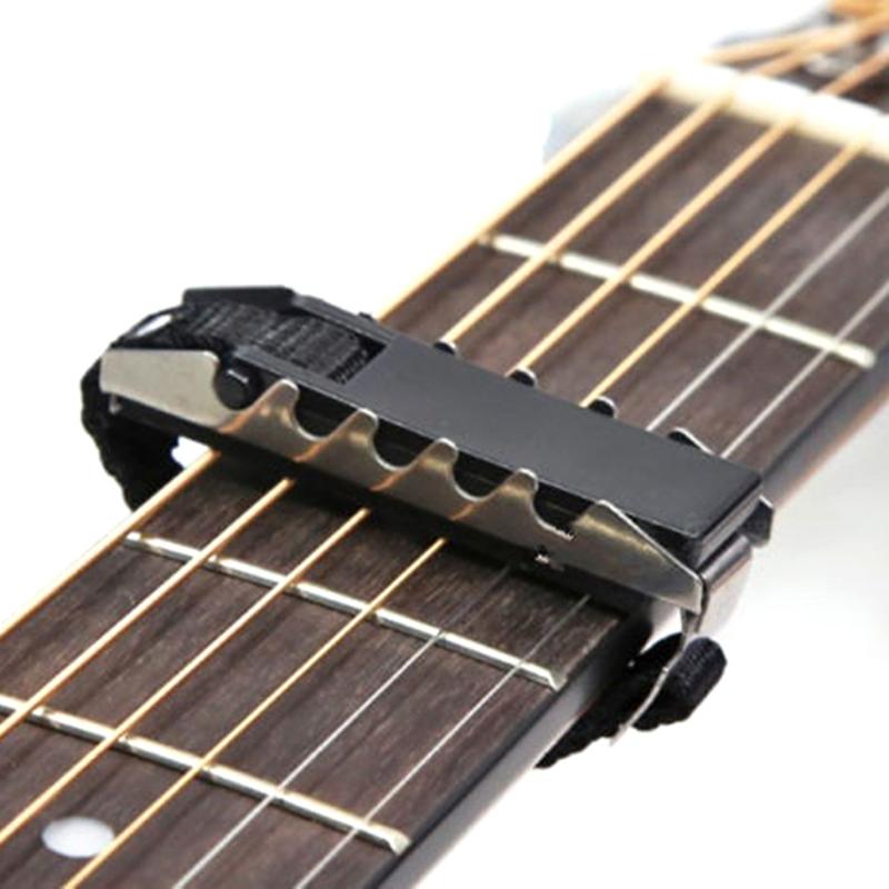

Acoustic Guitars Ukulele Capo Gear Silver Black Guitar Capo Guitar Accesso one size