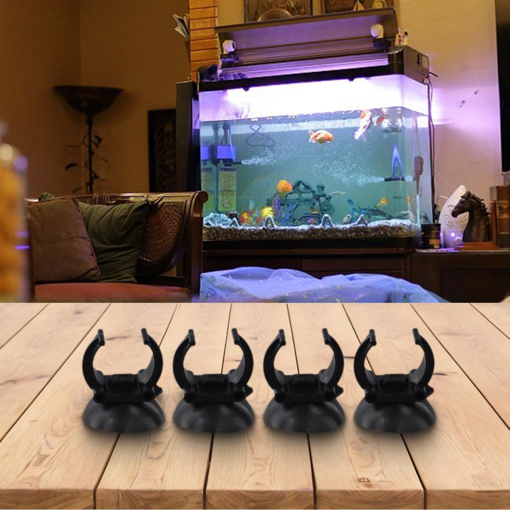 Enhance Your Fish Tank\'s Functionality with These Replacement Suction Cups Set of 48 Clips for Aquarium Heater
