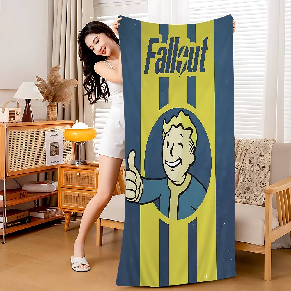 F-Fallout Big Microfiber Beach Towels Quick Dry Towel Sand Beach Towels Pool Towel For Travel Swim Pool Yoga