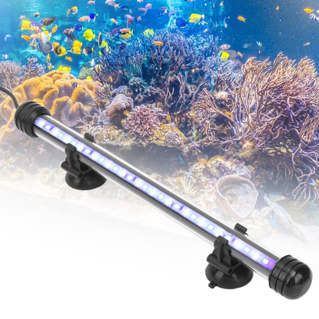 Aquarium Light Waterproof Fish Lighting with LED Light 3 Modes Dimmable
