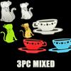 Coffee Mugs Cup and Cat Metal Cutting Dies DIY Embossed Scrapbooking Accessories Cut Dies for Cards Album Diary Crafts Decor