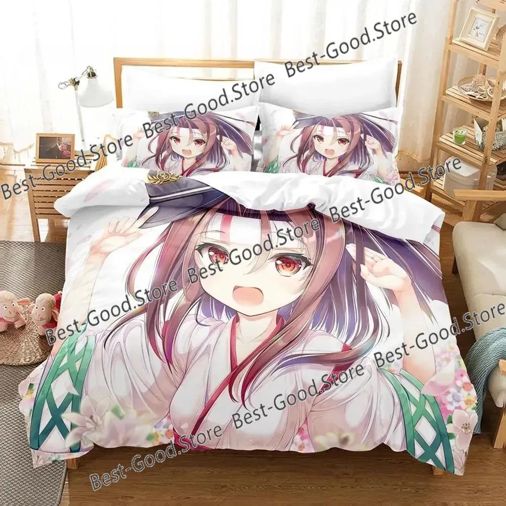 Zuihou (Kancolle) Bedding Set Single Twin Full Queen King Size Bed Set Aldult Kid Bedroom Duvet cover Sets Print bed sheet set