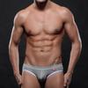 Men Briefs Low-rise U-Convex Patchwork Color Thong Breathable Mesh Hip Lifting Fine Stitching Underwear