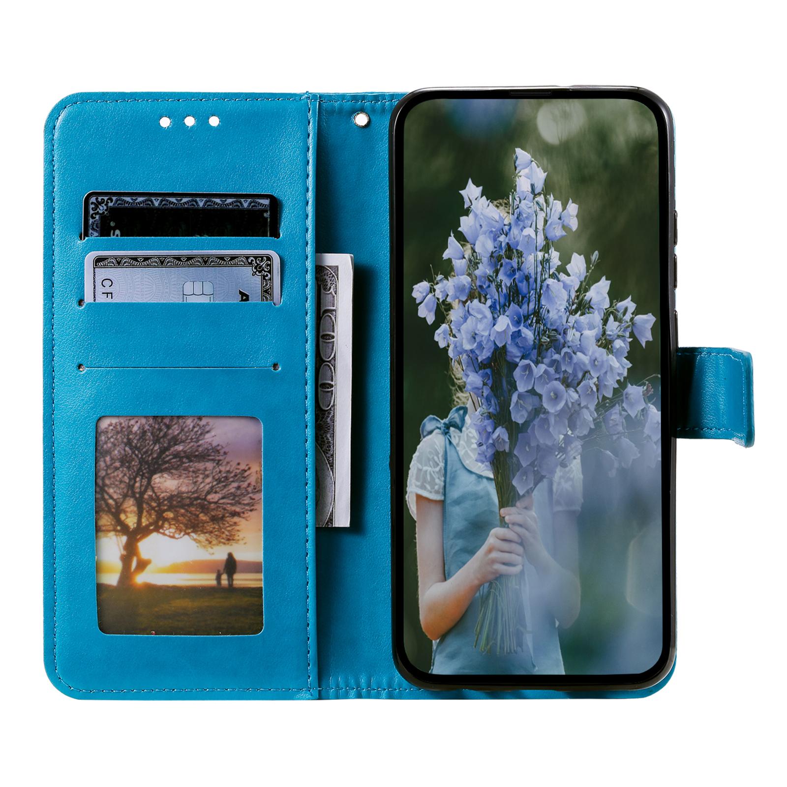 

For Samsung Galaxy S25 Case Imprinted Totem PU Leather Wallet Stand Phone Cover Gold
