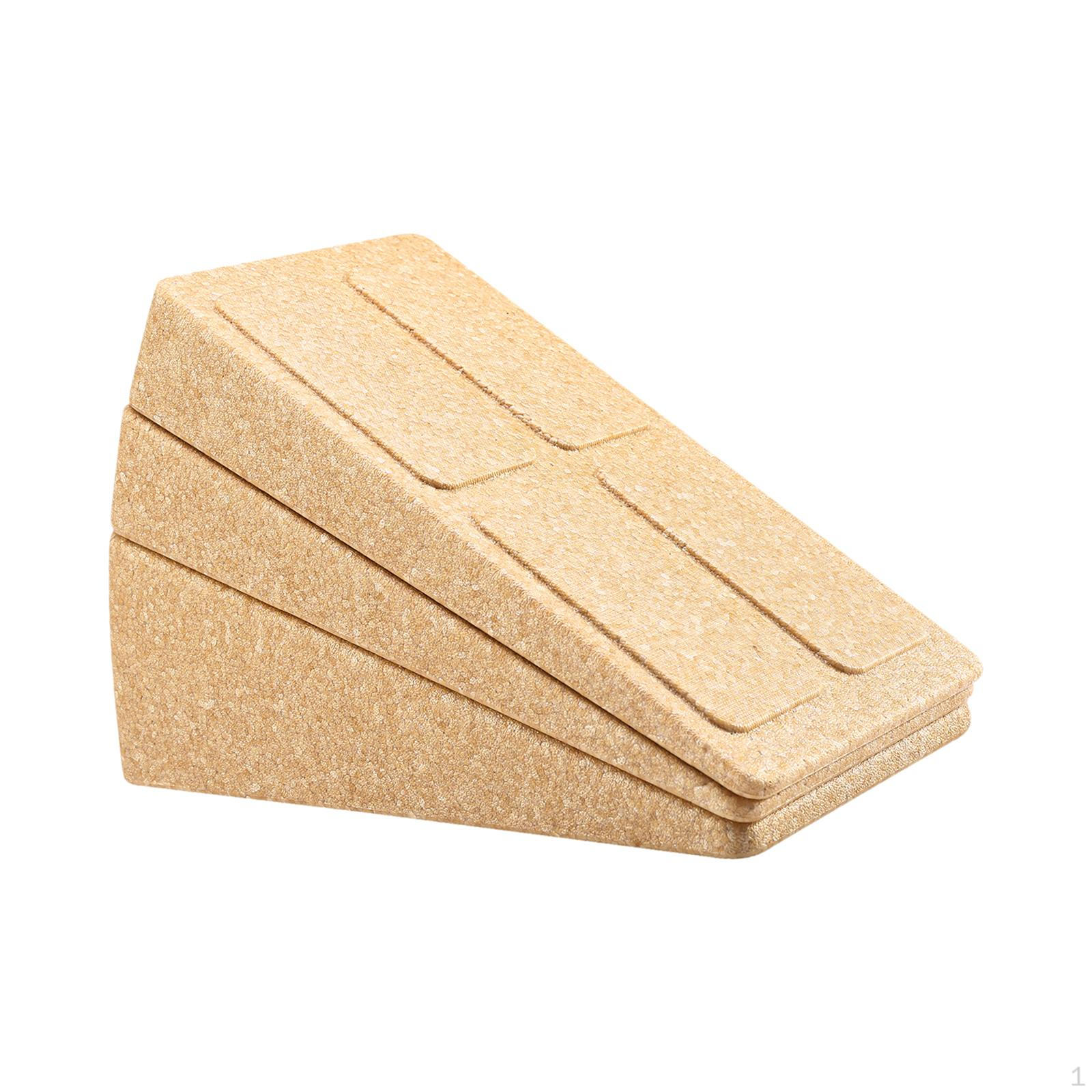 

3 Регулируемые наклонные платформы для икр с 4 уровнями угла, многоцелевые для приседаний. Khaki