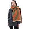 Ladies' New Double-Sided Thickened Versatile European And American Autumn And Winter Scarf, Air Conditioning Shawl