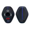 Remote Key Cover Protective Shell Full Protection Key Fob Case Scratchproof Protector Silicone Car Key Case for E46