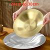 Round Gold Thick Stainless Steel Fish Pot Crayfish Pot Wide Plate Boiled Fish and Blood Duck Intestine Dishes and Plates Sets