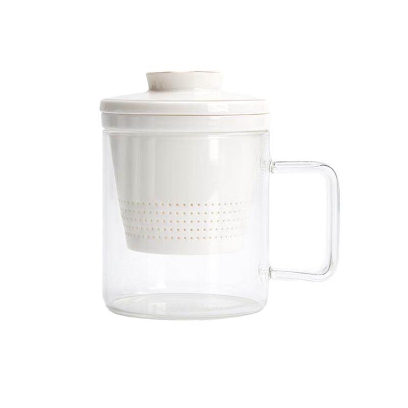 Nanshan Mr. Glass Filter Tea Mug with Lid