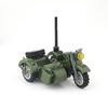 MOC WW2  Green Gas Mask  Military Soldiers Accessories Warfare Motorcycles Ammunition Box Equipment  Bricks Toys Kids Gift