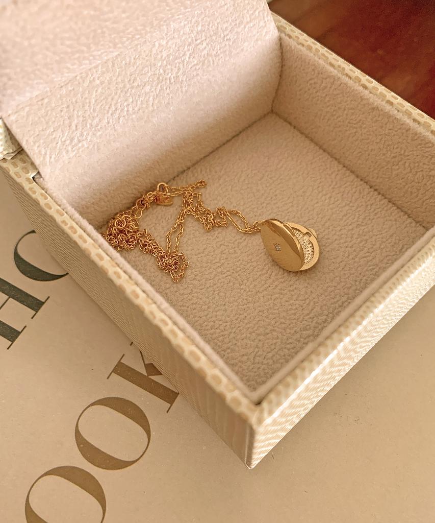 Code.H (Silver 925) Oval Frame Necklace