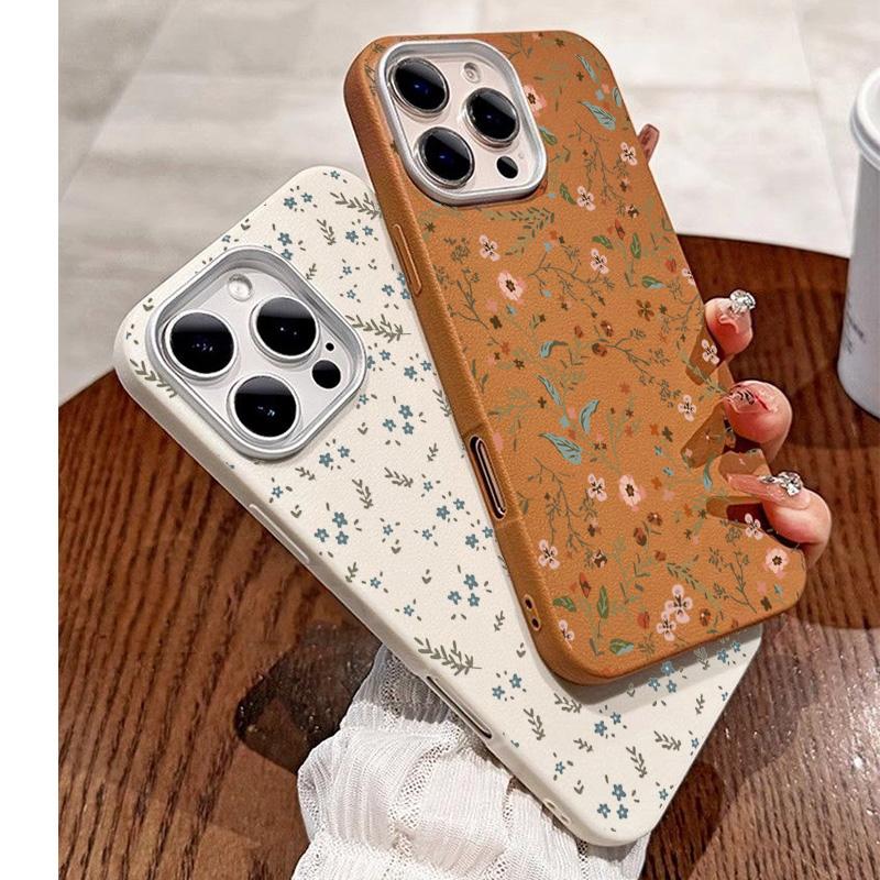 Kleine Blume Litschi Muster Handyhülle Für Xiaomi Redmi Note 14 13 12 Pro Plus 11S 11 10S 10 Redmi 14C 13C 12C Weiche Stoßstange Abdeckung