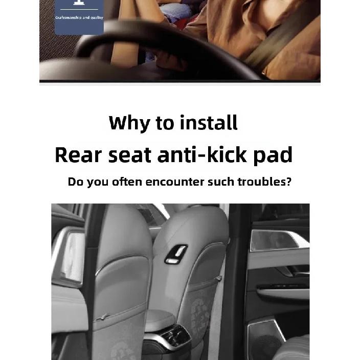 Tappetino Anticalcio per Sedile Auto Per Xpeng G9 XiaoPeng Pelle Protezione Completa AntiGraffio Sedile Tappetino Bracciolo Posteriore Accessori Auto
