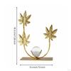 Desk Decor Elegant Luxury Sculpture Gift Idea Flower Ornament for Living Room, Cabinet,