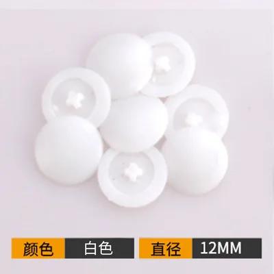 100pcs/bag Self-tapping Screws Decor Cover Plastic Nuts Bolts Covers Exterior Protective Caps Furniture Hardware Decor Cover
