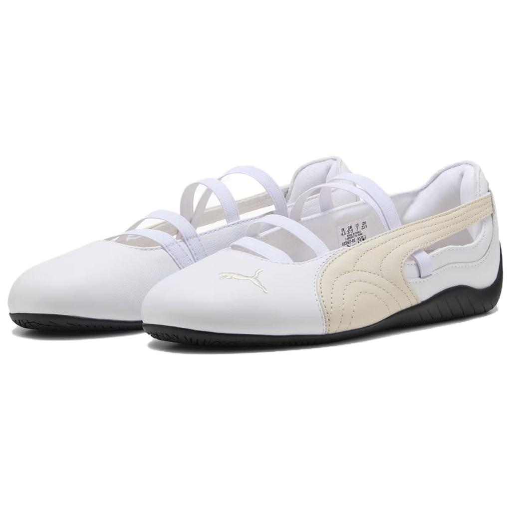 Puma Speedcat Ballet Leather Women's White Alpine Snow Sneakers 403587-02