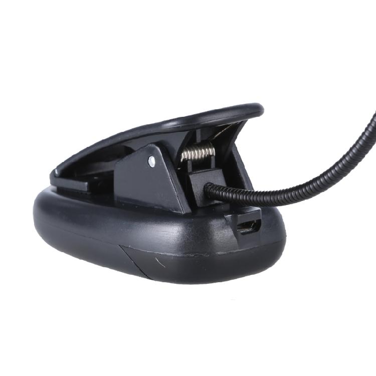 Desk Lamp Clip On Light LED USB Clip Light with 3 Color Modes 3 Dimmable Brightness Desk Light Flexible Gooseneck