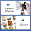 Effortless Can Opener Safety Lid Remover Durable Manual Jar Opener  Home