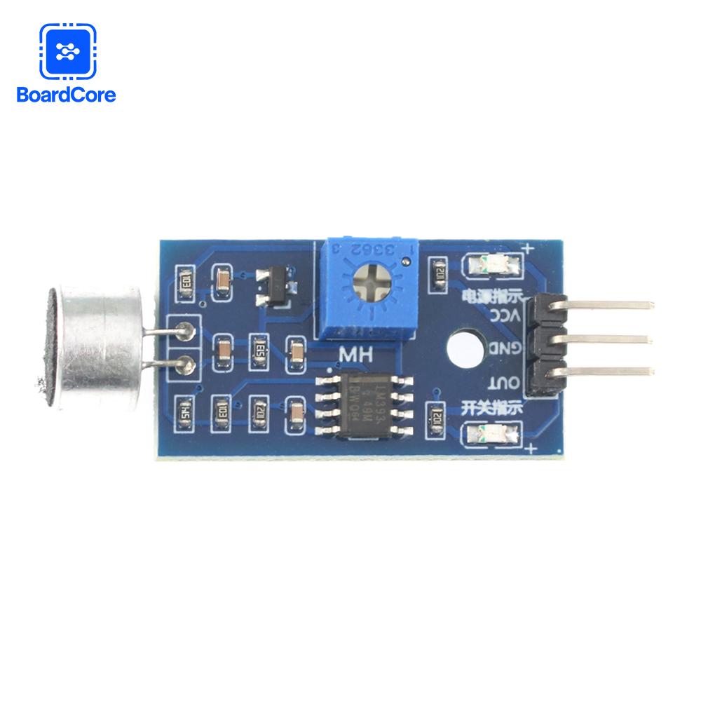Schallerkennungsmodul, sprachgesteuerter Schalter, Mikrofonmodul für Arduino-Schalter, Smart Home