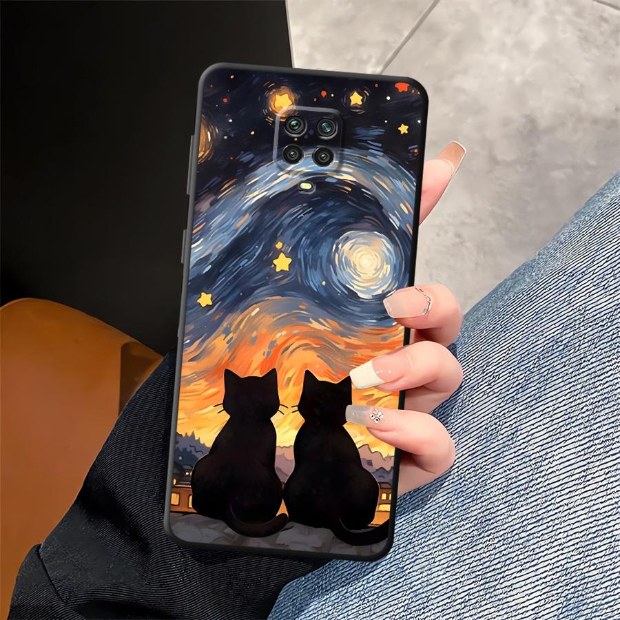Cartoon Cute Cat Phone Cover Case for Xiaomi Redmi Note 14 10 K80 12 11 9 8 7 A3 A4 A5 14C A1 13 Pro Plus 12C 13C K40 A1 A2