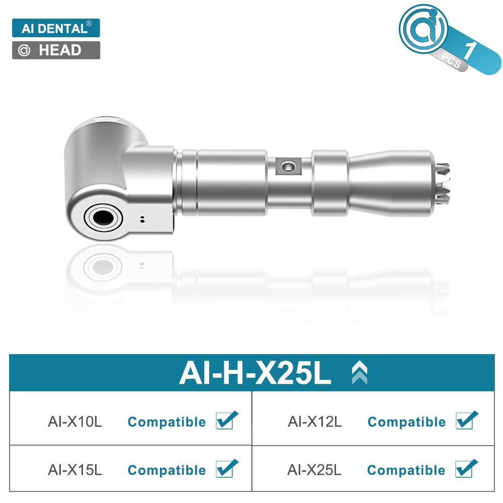 AI DENTAL Głowica kątnicy chirurgicznej z przekładnią środkową do niskich obrotów, części zamienne serii AI-X/Z-SG