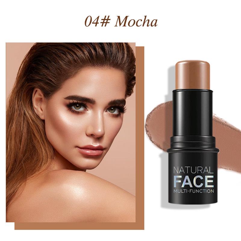 3D Brightening Contour & Highlighter Stick - Under-eye & Face Blush Cream