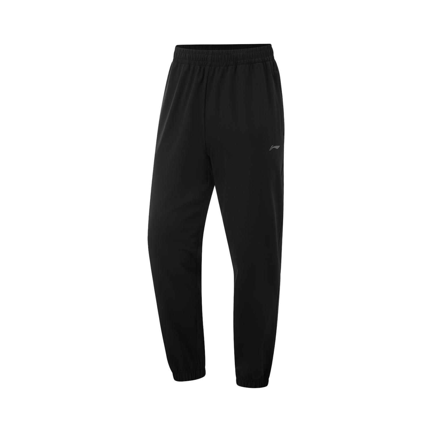 

Li-Ning Water-Resistant Cuffed Mid-Rise Sports Pants Men bottoms Black AYKV059-1 XXL