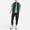 Nike Logo Elastic Waist Drawstring Knit Joggers Men Bottoms Black DD6216-010