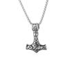 New Retro Jewelry Titanium Steel Viking Necklace Men's Personalized Necklace