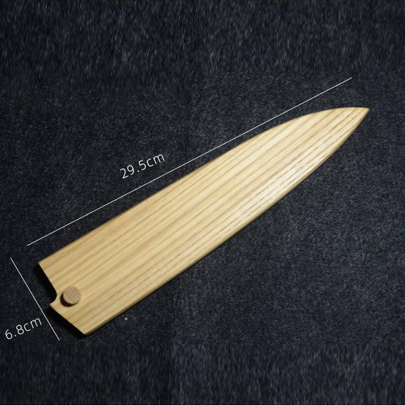 Magnetic Wooden Kitchen Knife Scabbard Japanese Yanagiba Fish Cutter Scabbard Of Sushi Special Knife Protector Blade Holder