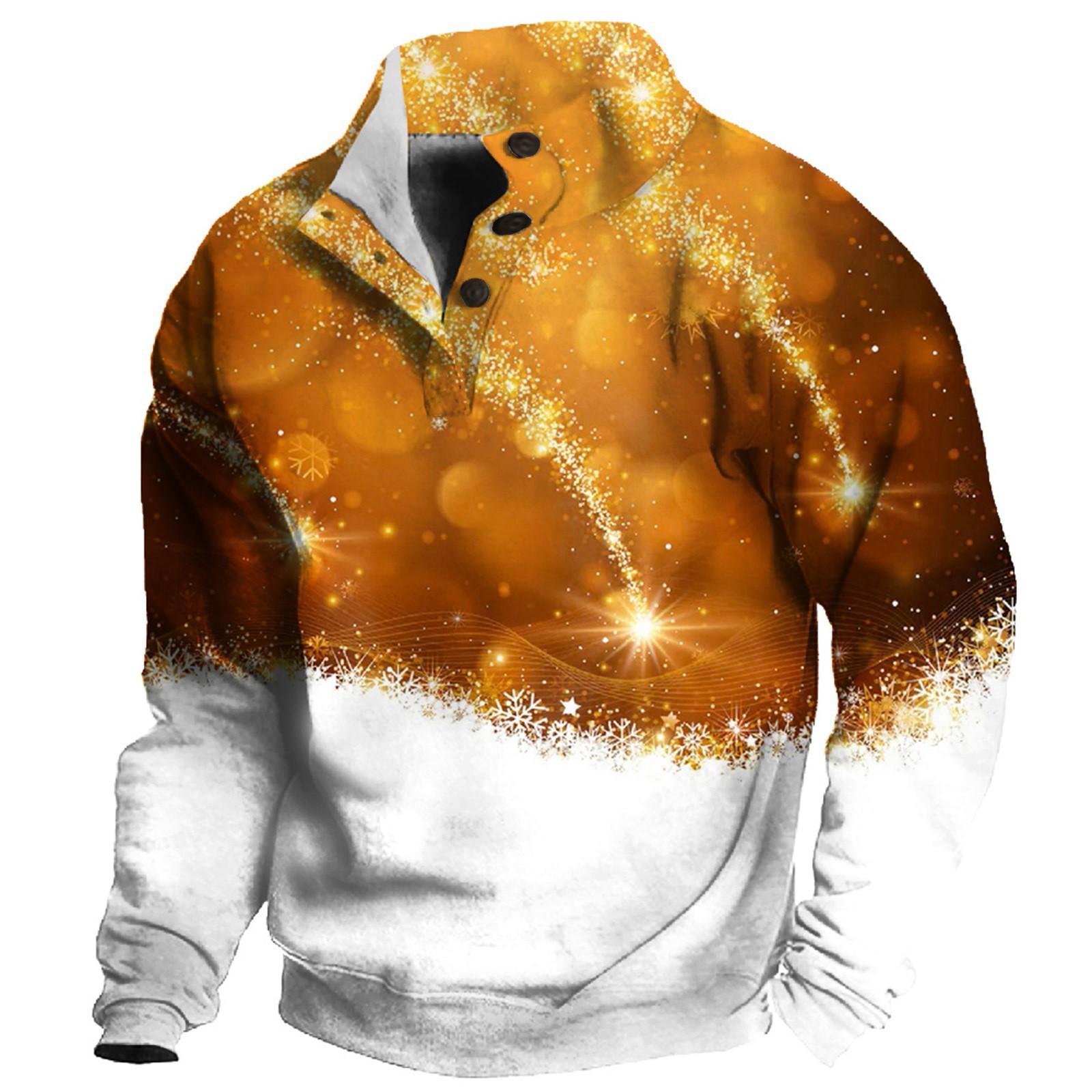 Весенняя и мужская толстовка с воротником-стойкой — это повседневные свитера — фото 6