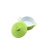 Pentola per zuppa color caramella in miniatura alla moda, accessorio per casa delle bambole, regalo, padella per salsa, giocattolo