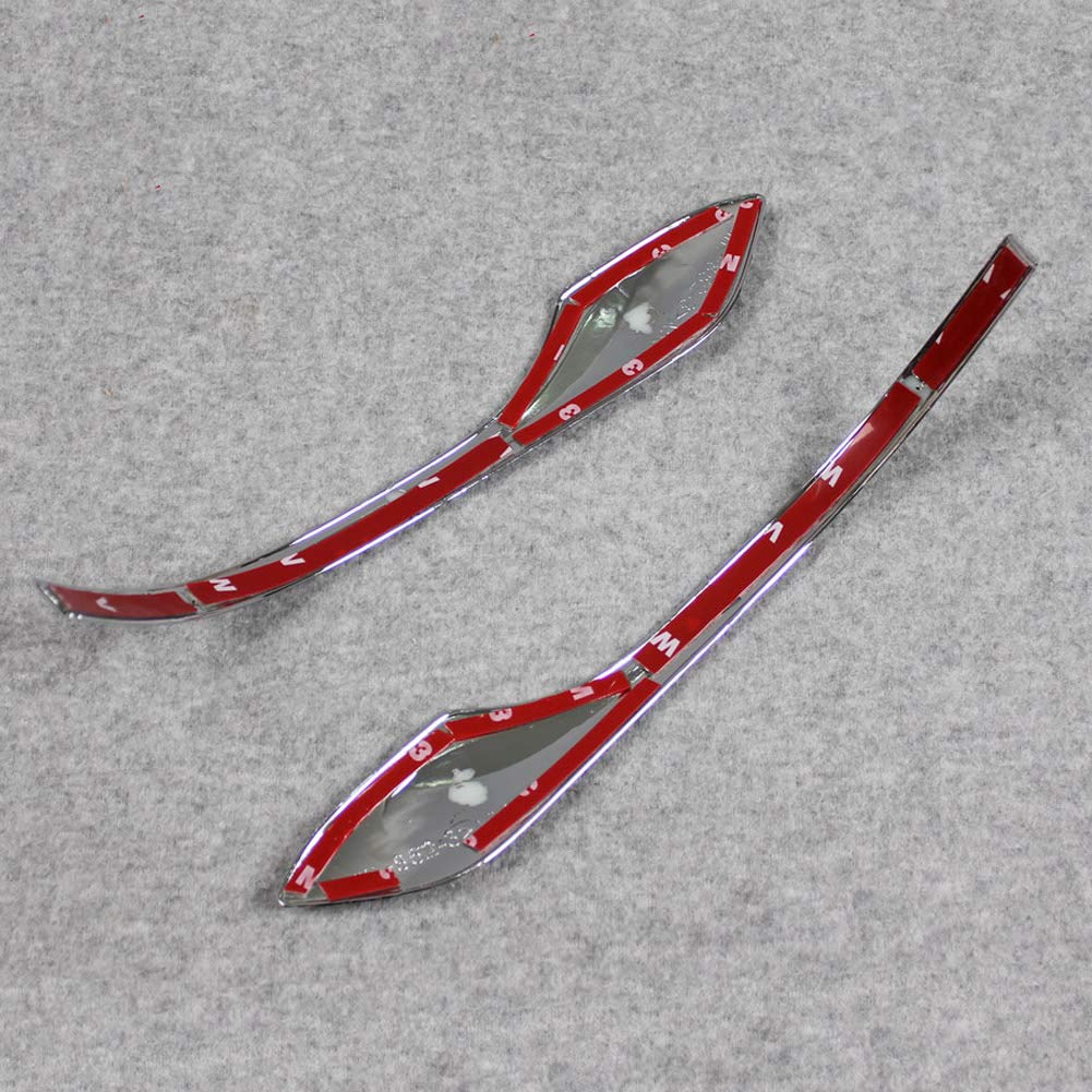 RUIQ Door and Side Mirror Covers for Honda August 2018 for Honda CRV Chrome-plated CR-V (5th Generation, Onwards) - Custom-designed