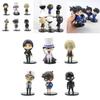 Detective Conan Figures Set Of 6 Pvc Material About 9-12cm Height Perfect For Home Ornaments